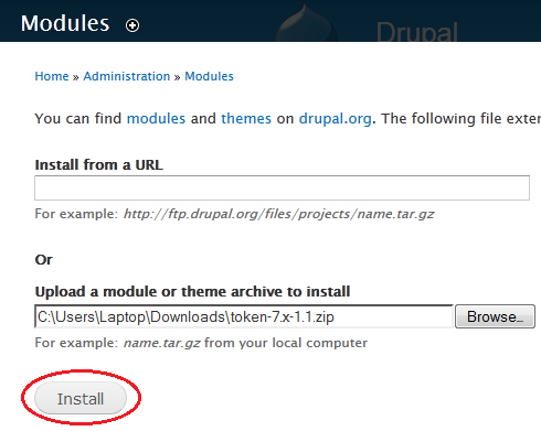 How to Install Drupal Modules